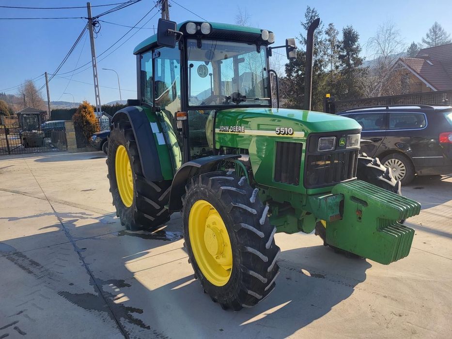 John Deere 5510  Super stan, 4x4, ładny, oryginalny lakier, mocny!