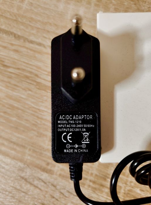 Блок питания 12В/1А для роутера, светодиодной ленты