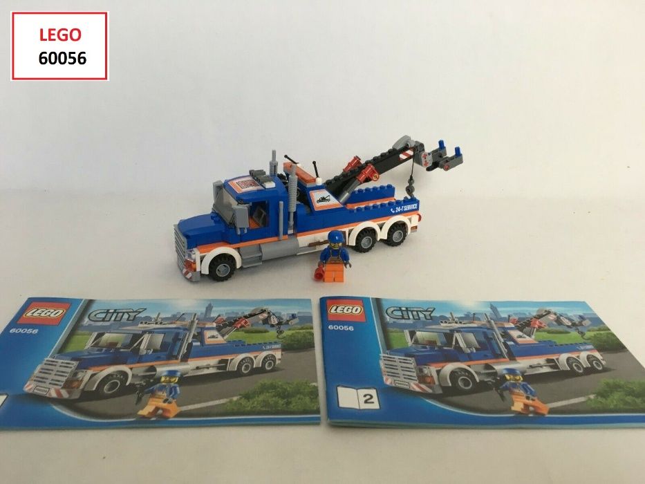 LEGO City: 4429; 8404; 60020; 60059; 60056; 60025; 60083