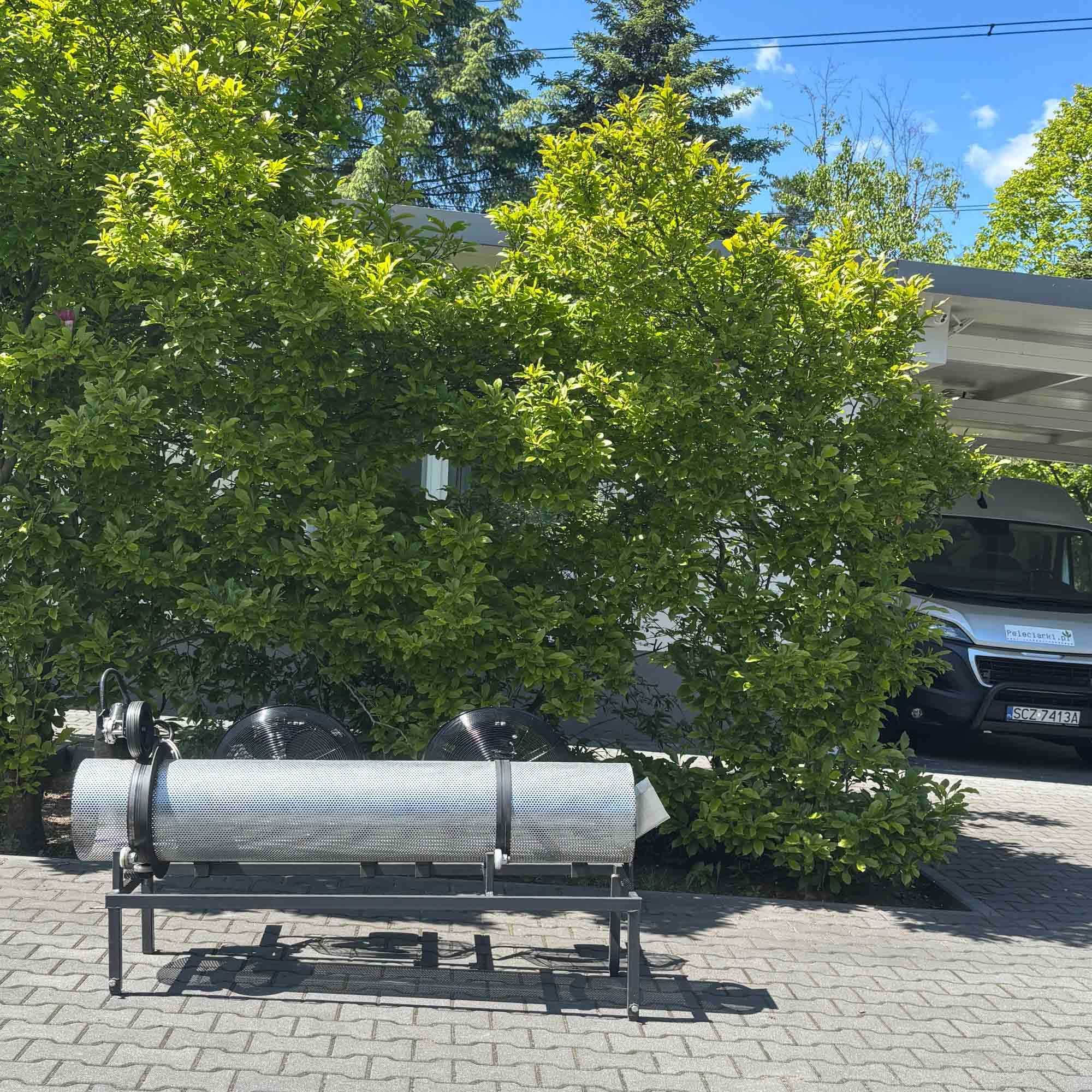KOMPLETNA LINIA 220kg/h Karma Pasza Trawokulka Zanęta Opał Ściółka TOP