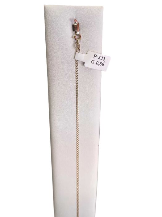 Złota bransoletka P. 333 / 0,56g / 18cm