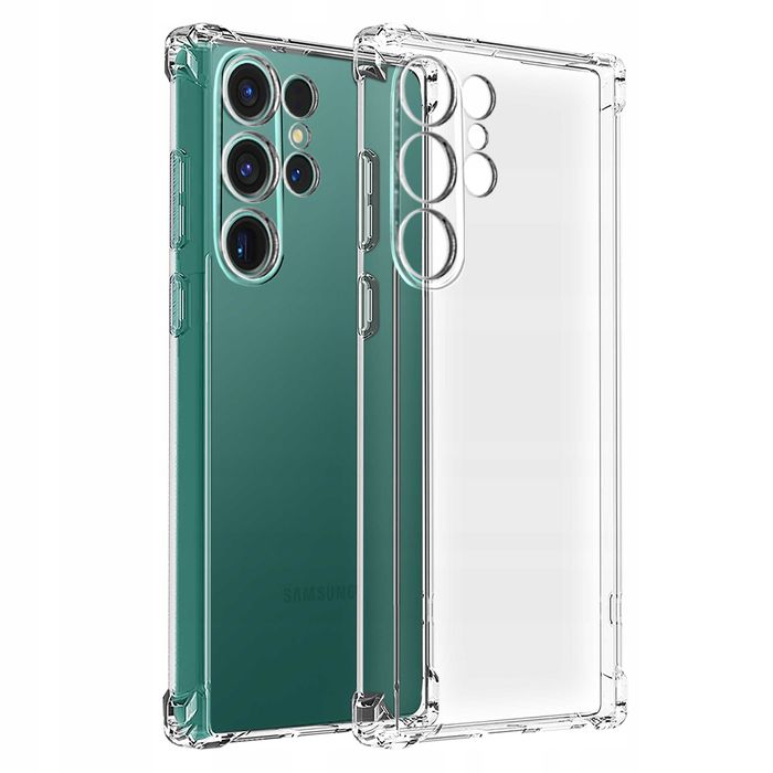 Etui Anti-Shock do Samsung Galaxy S23 Ultra + Szkło Hartowane