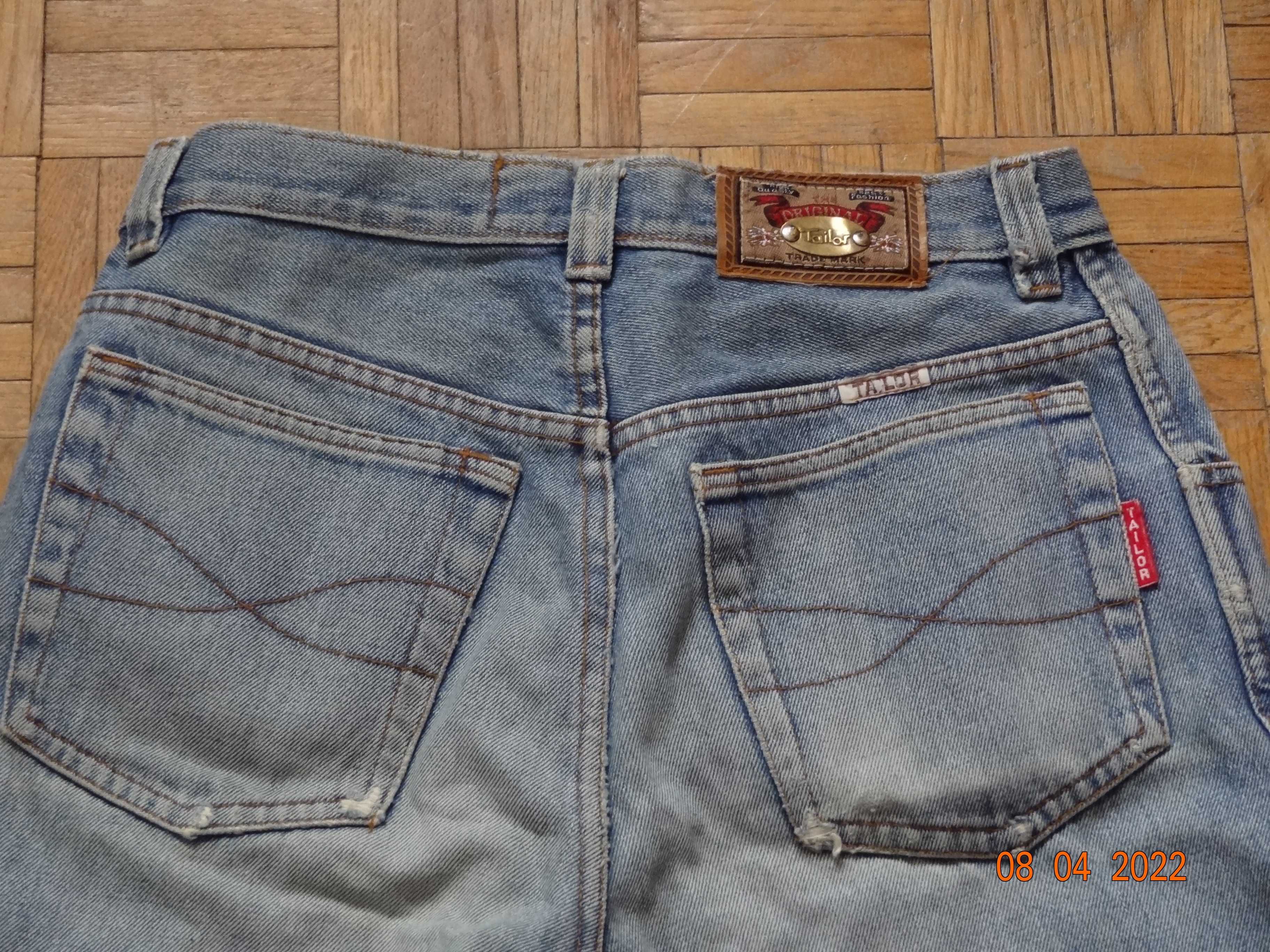 Spodnie Jeans Tailor męskie, krótkie 39/45.