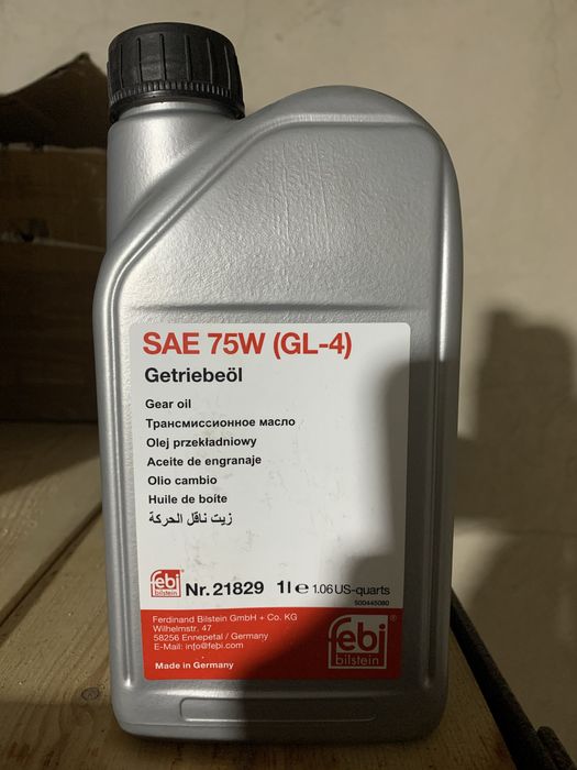 Febi GL-4 75W (1 л) 21879 трансмісійна олива