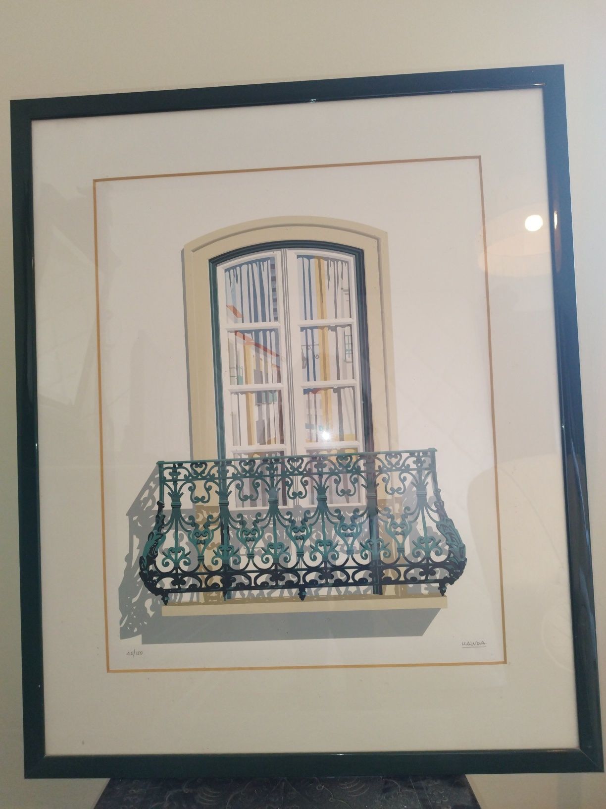 Quadro, Serigrafia Maluda Assinada
