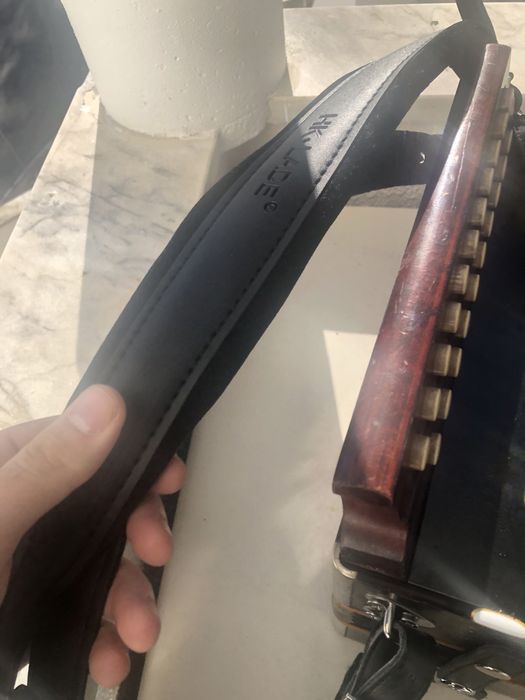 Concertina Rara Organola de Madeira 1920 AD LA RE Colecao