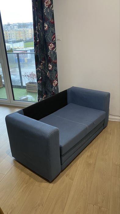 Kanapa Sofa Ikea Askeby rozkladana 2-osobowa niebieska Stan bdb Gdynia