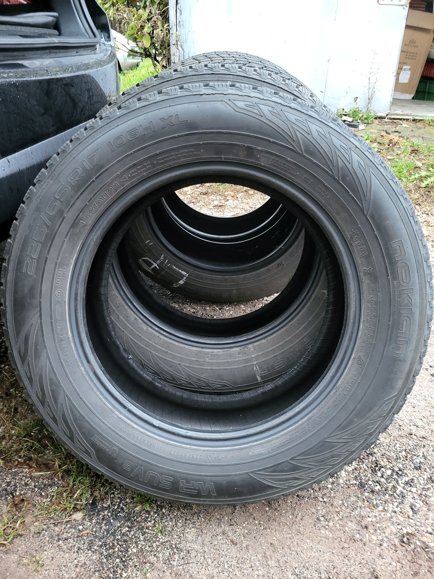 Sprzedam opony zimowe Nokian 225/65/R17