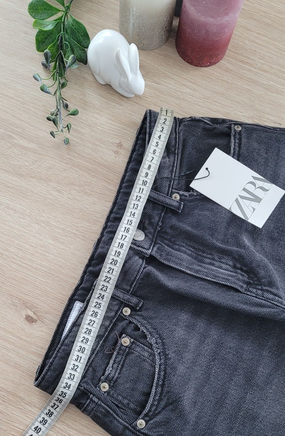 Nowe jeansy Zara 164 mom fit