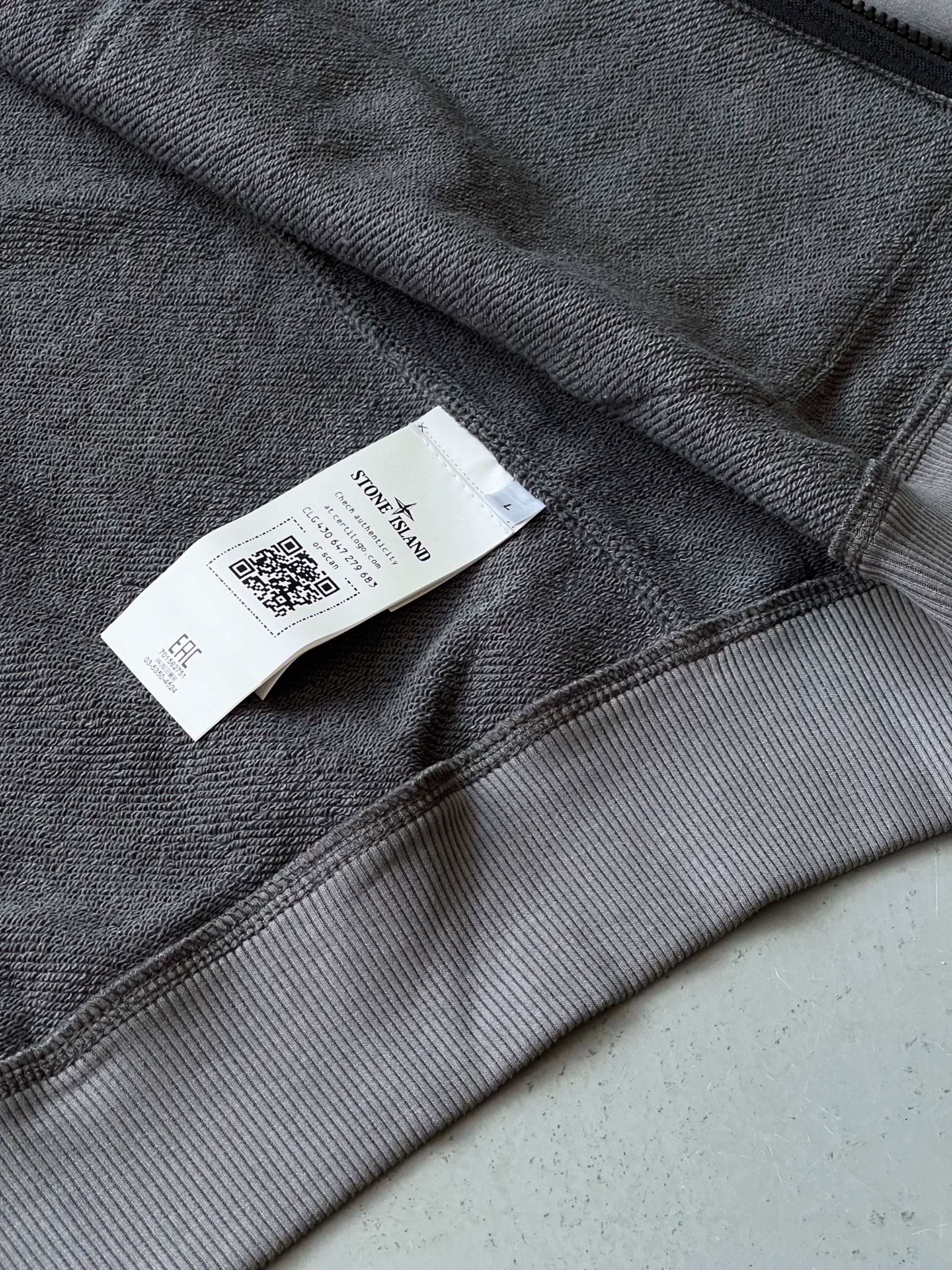 Зіп худі Stone Island | Кофта Стон Айленд чоловіча | Стонік худі