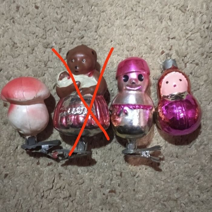 Игрушки елочные ссср