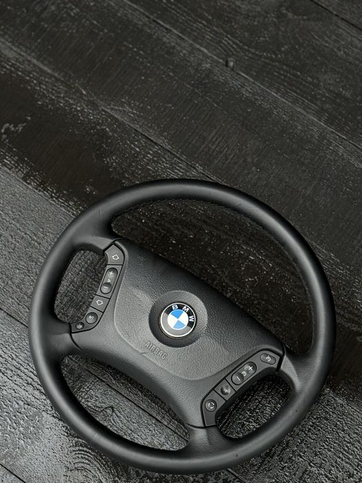 Руль bmw e39 4 спиці мультируль Ідеал Е39 BUMER кермо з кнопками