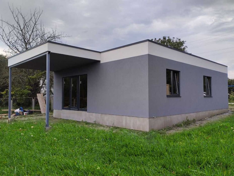 Будівництво теплого будинку СІП дім Домокомплект Комерція ДОСТУПНО