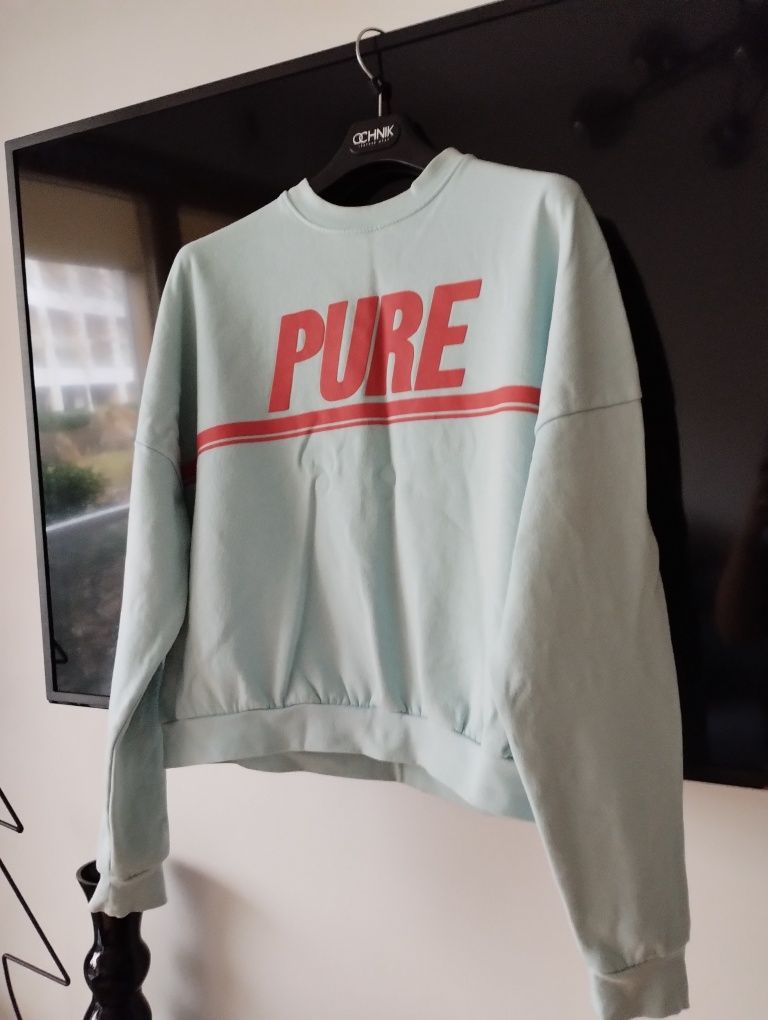 Bluza miętowa rozmiar M Zara Stay Pure