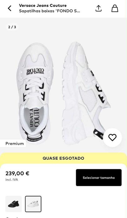 Sapatilhas Versace Jeans Couture YA3SC4 nº41