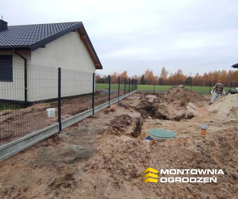 Ogrodzenie Panelowe 3D Transport Podmurówka Najtaniej