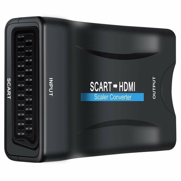 Conversor SCART (analógico) para HDMI (Digital) NOVO.