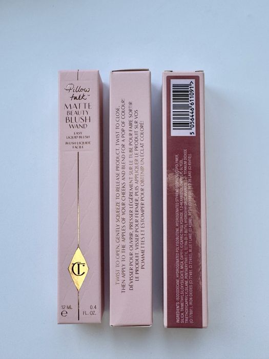 Кремові  рум'яна Charlotte Tilbury Pillow