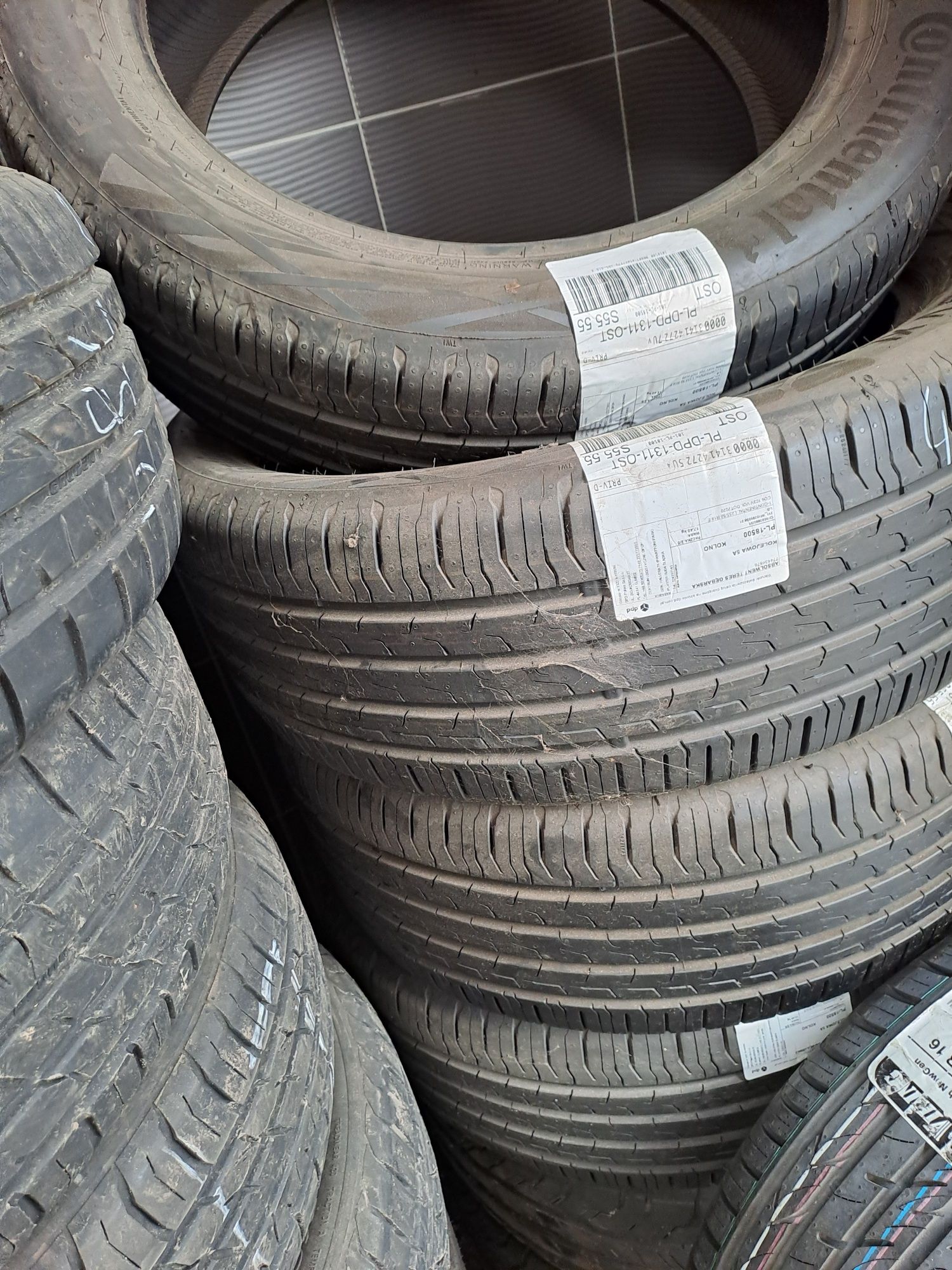 Opona letnia 235/50r19 continental Eco contact 6 XL. 4 sztuki