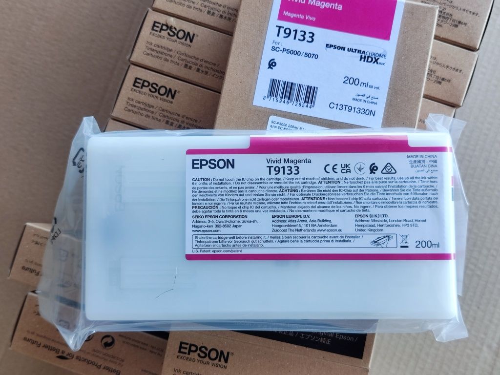 Картридж EPSON C13T91 для SC-P5000 200ML