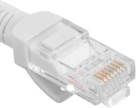 Kabel sieciowy LAN 2x RJ45 linka szary 10-15m
