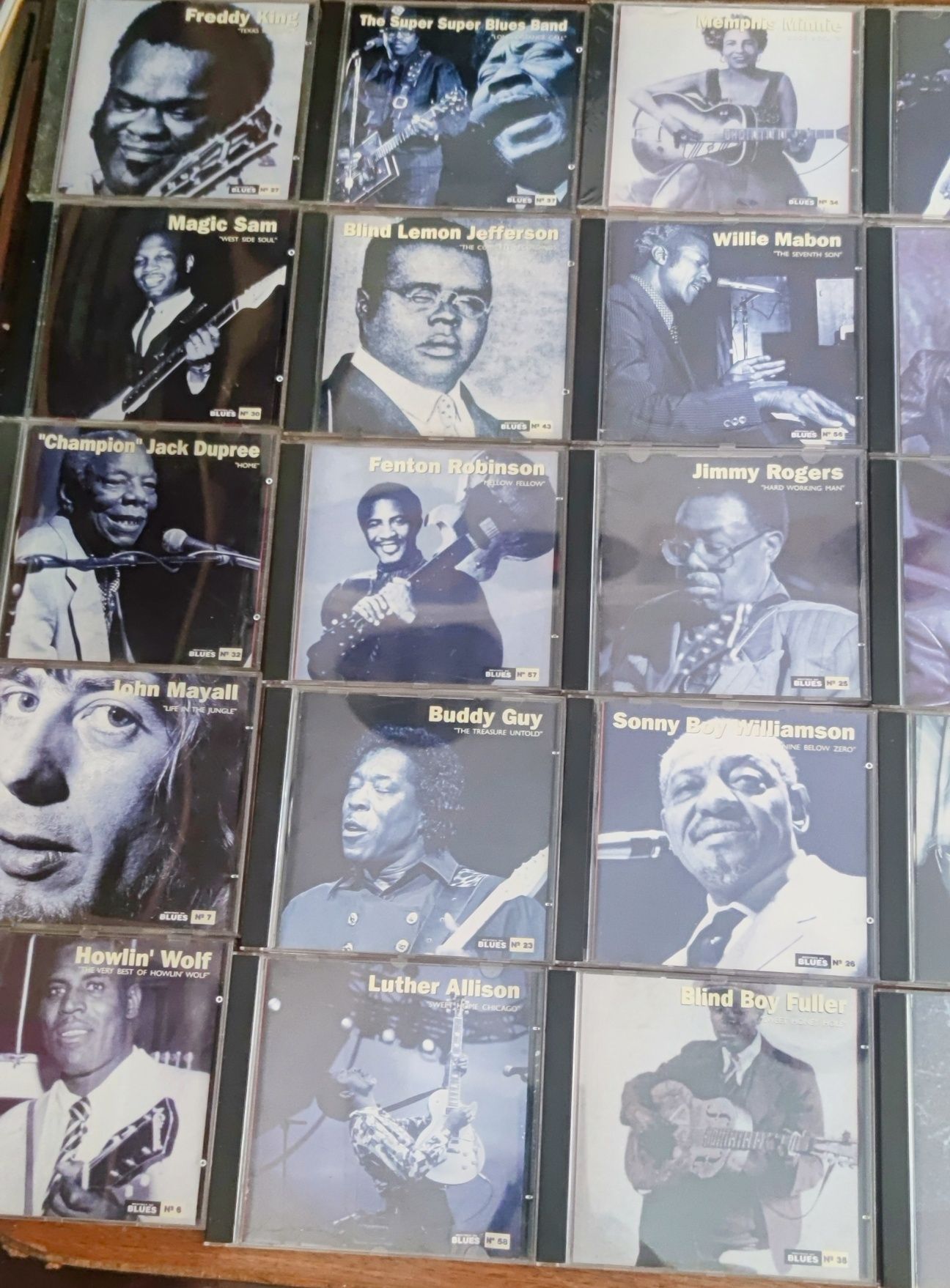 Lote de CD - Mestres do Blues 29 Unidades
