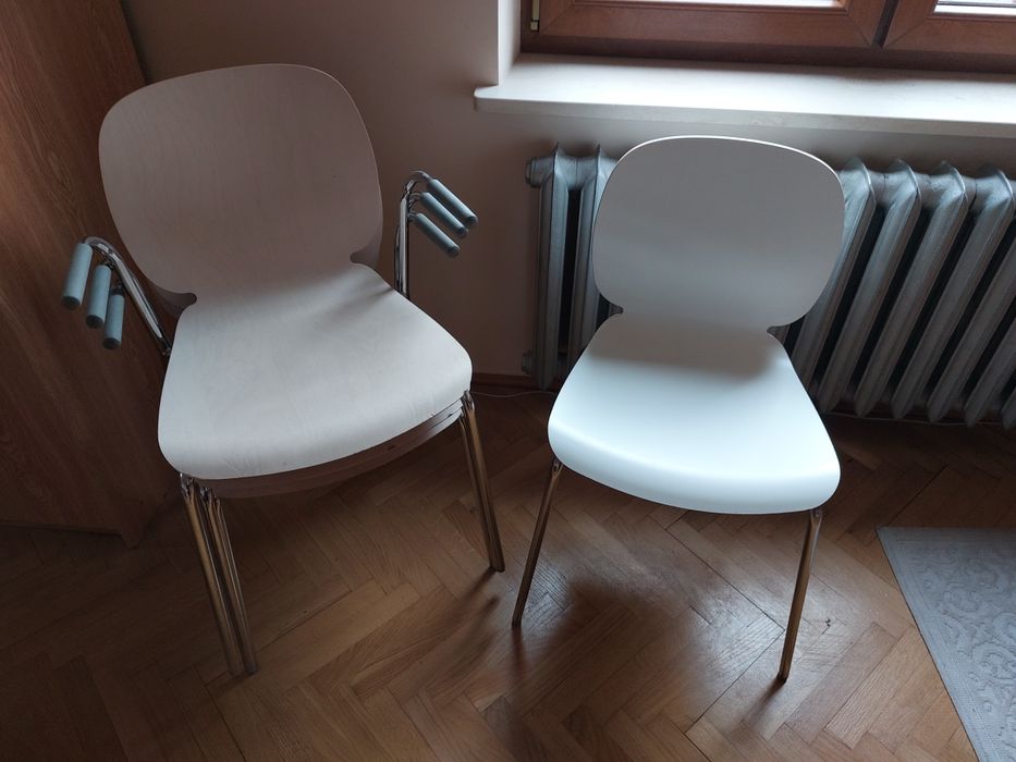 Krzesła Ikea Dietmar Svenbertil proste estetyczne
