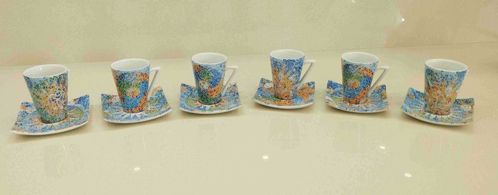 Chávenas e pires de café GAUDI