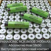 Panasonic NCR18650B оригинал, аккумулятор 18650, Панасоник 3400mAh,акб