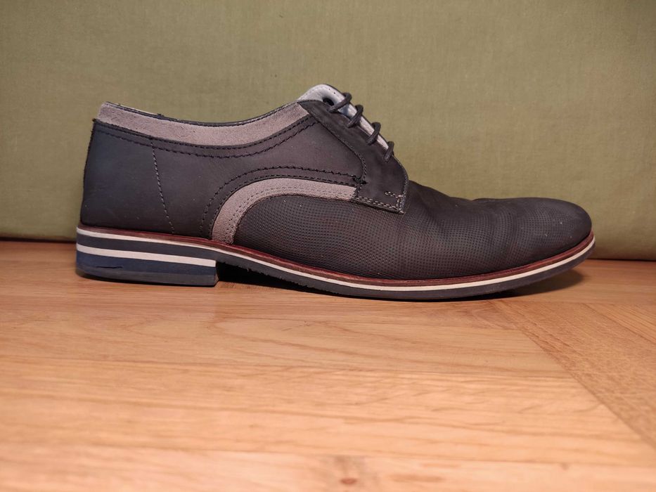 Eleganckie buty skórzane, KEN, 42