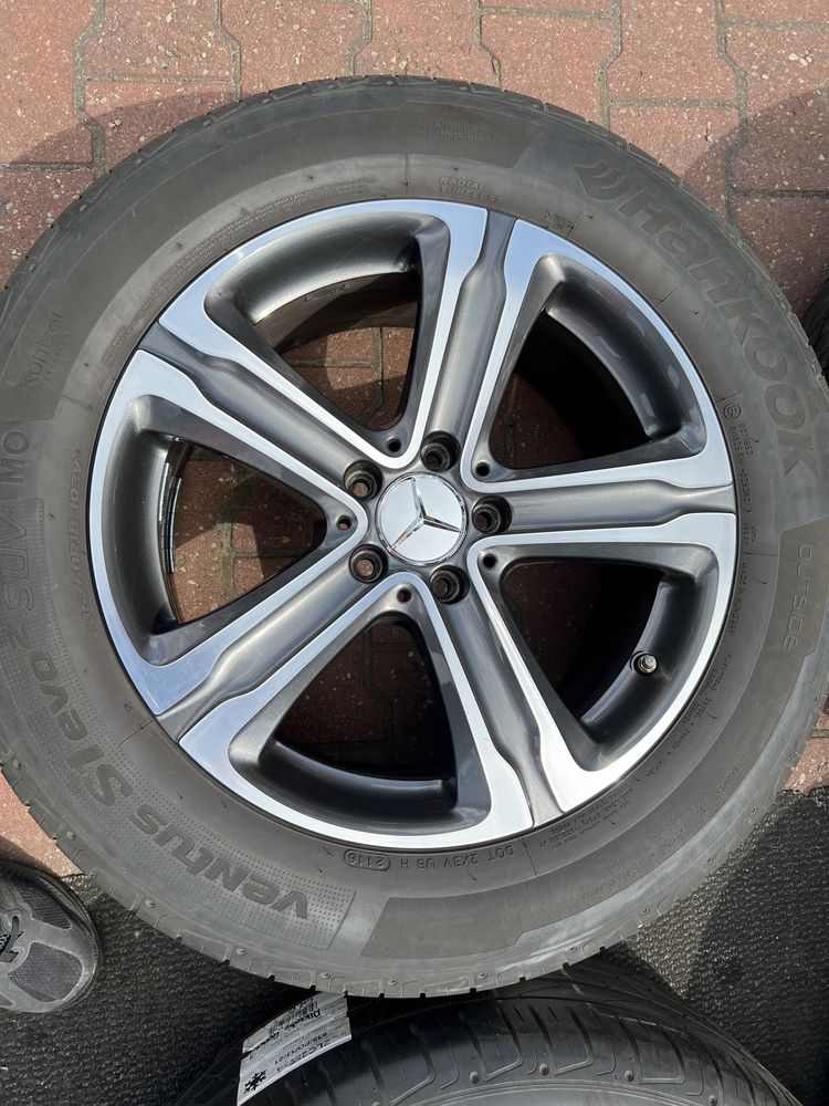 Koła letnie alu 18 Mercedes GLC w253 oryginał + TPMS