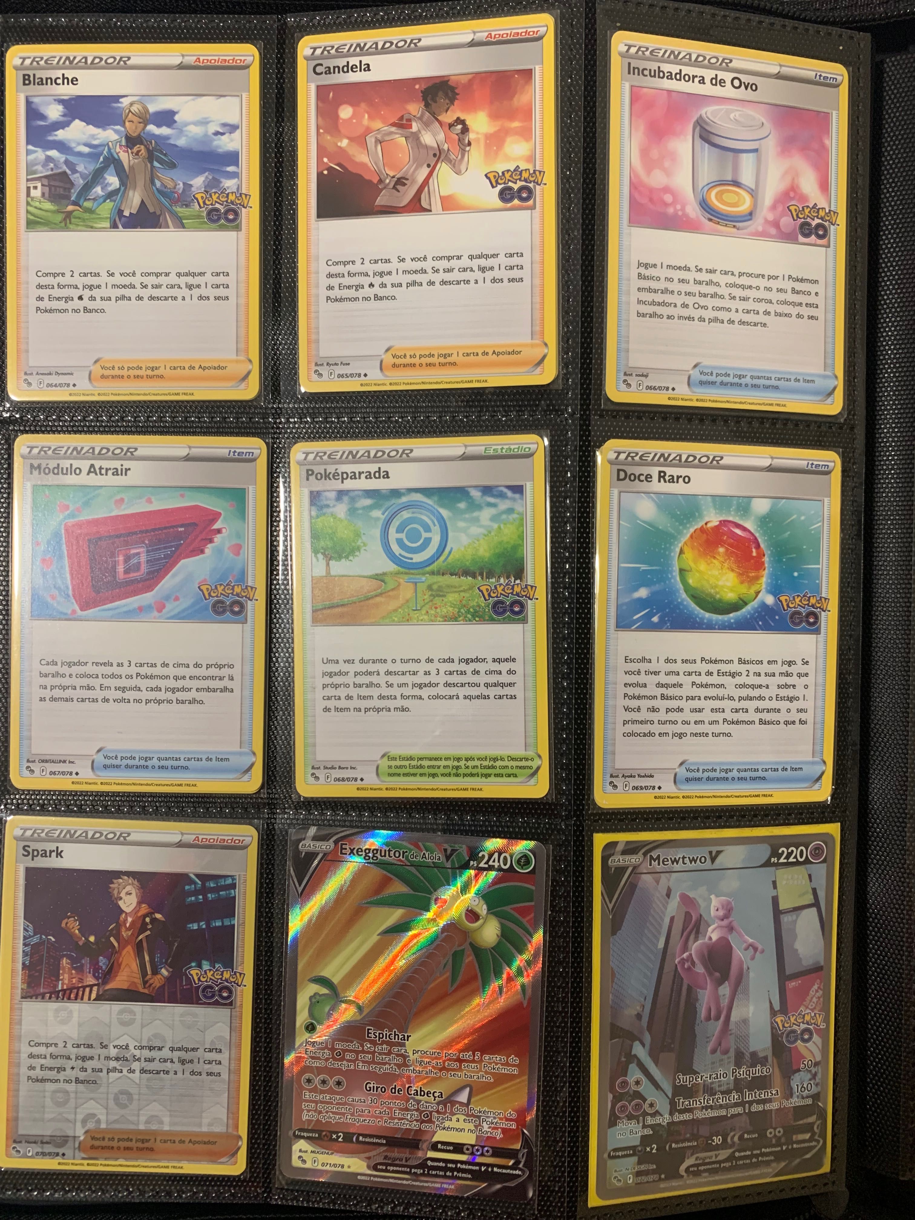 Coleção Completa Pokémon GO - Produto Importado do Brasil + Energ. JP