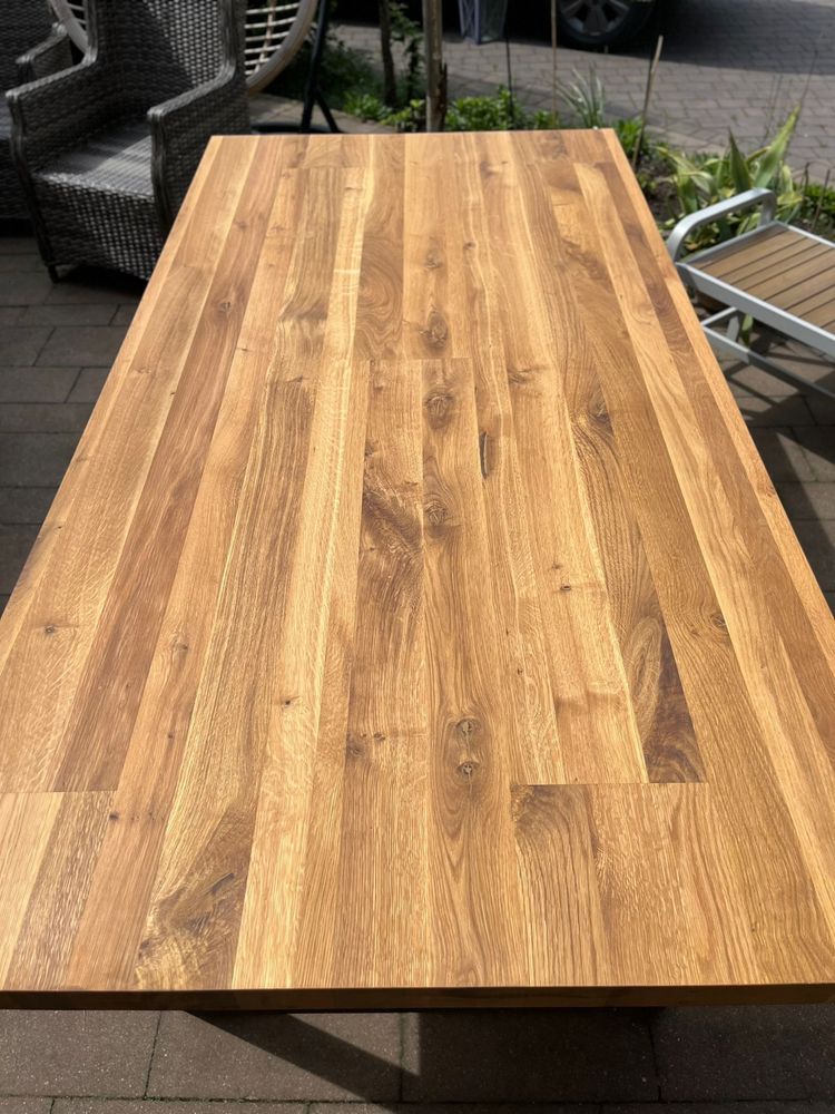 Stół drewniany dębowy 100x200 cm loft