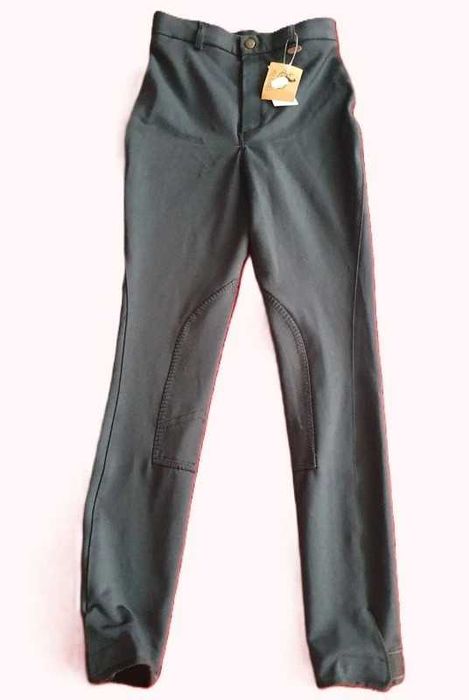 Nowe z metkami czarne bryczesy unisex Pro Rider na 160cm