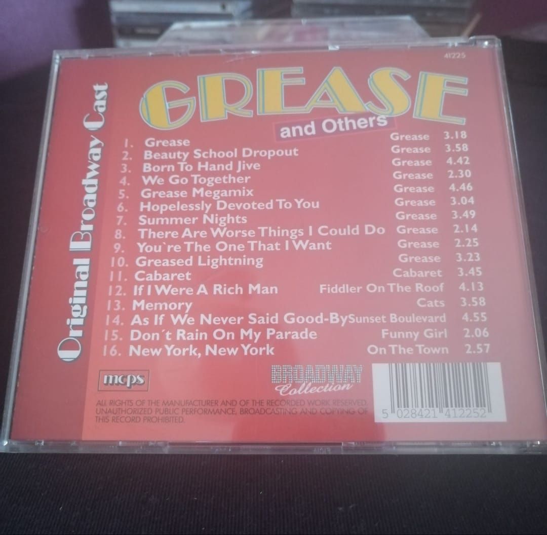 Cd Banda Sonora Grease