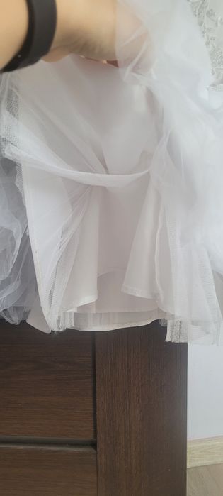 Suknia tiulowa koronka dziewczynka 3-5 lat