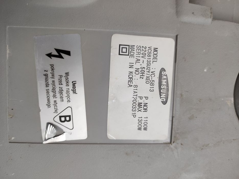 Odkurzacz Samsung VC-5813