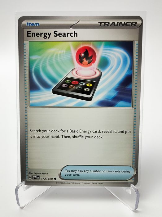 Energy Search 172/198 karta pokemon Scarlet & Violet