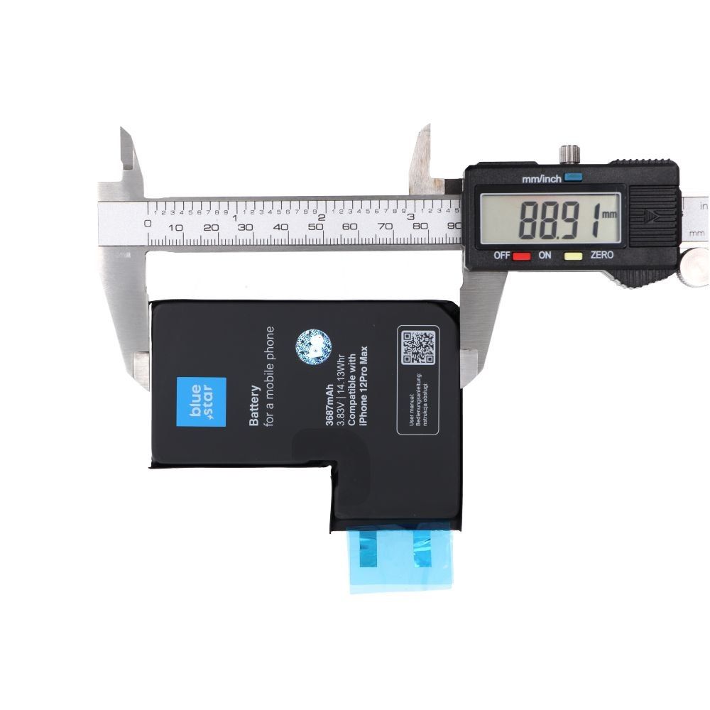 BLUE STAR HQ bateria bez BMS do IPHONE 12 PRO MAX 3687 mAh