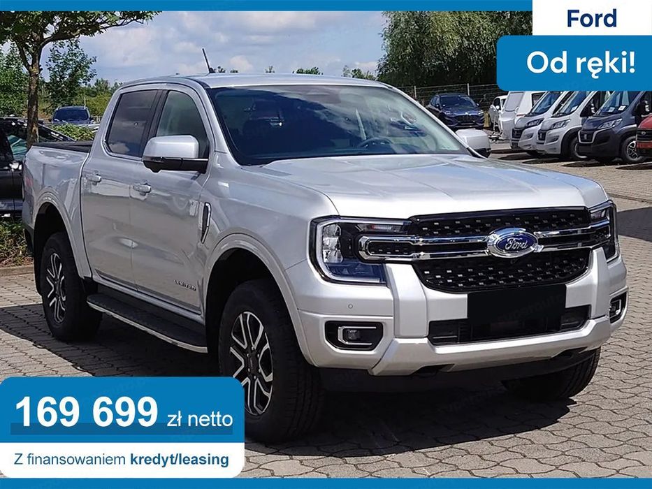 Ford Ranger Limited 4x4 A10 2.0 205KM Audio B&O !! Wykładzina paki !! Hak !!