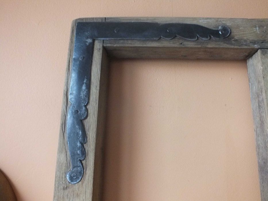 Stare okna drewniane--około 1890 rok---piękne