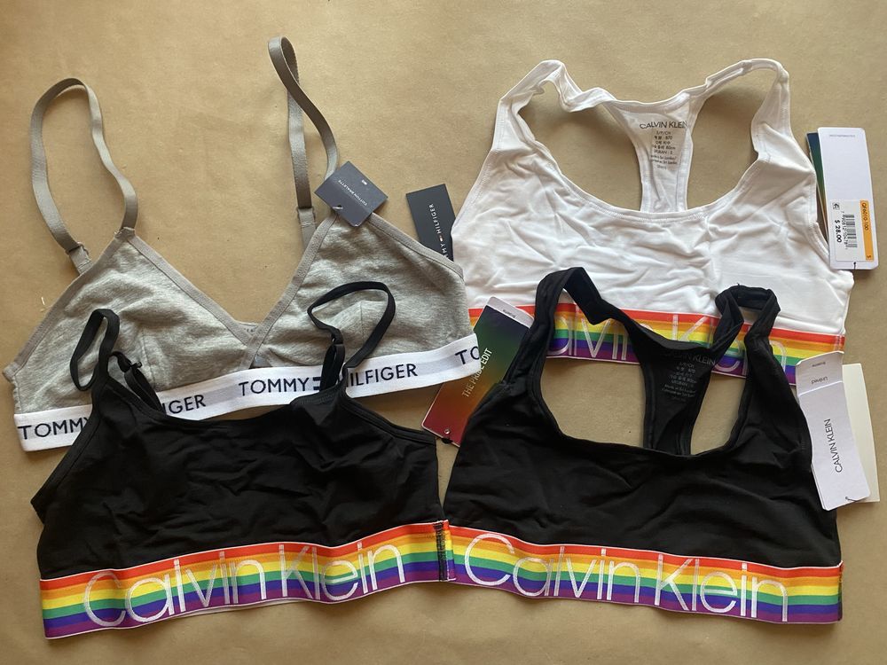 Топ/бралет, бюстгалтер, трусики Calvin Klein (оригінал) S, M, L