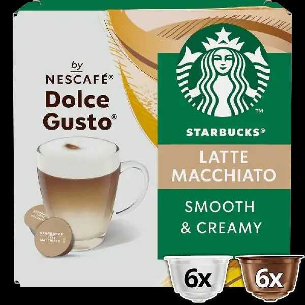 Кава в капсулах Starbucks DolceGusto LatteMacchiato smooth creamy 12шт