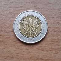 Moneta 5 złotych 2008 r. - niski nakład
