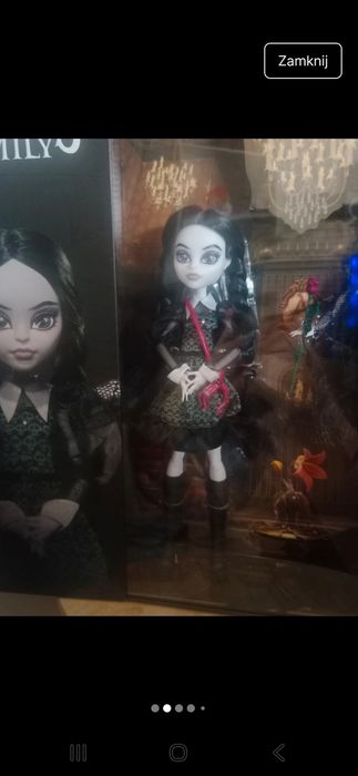 Monster high skullector wednesday