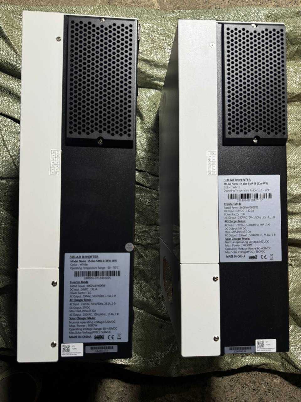 Інвертор гібридний 4квт Easun SMR-II-4KW Wi-Fi Чиста синусоїда
