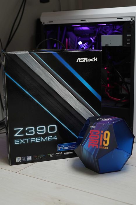 Zestaw procesor i9-9900K + płyta główna ASRock Z390 Extreme4