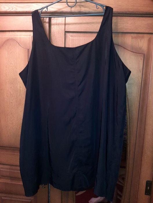 Сарафан,платье Asos,чёрная ,размер 70