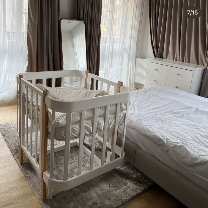 Ліжечко-трансформер “Мама Вколихала” 0–7 років (повний комплект)