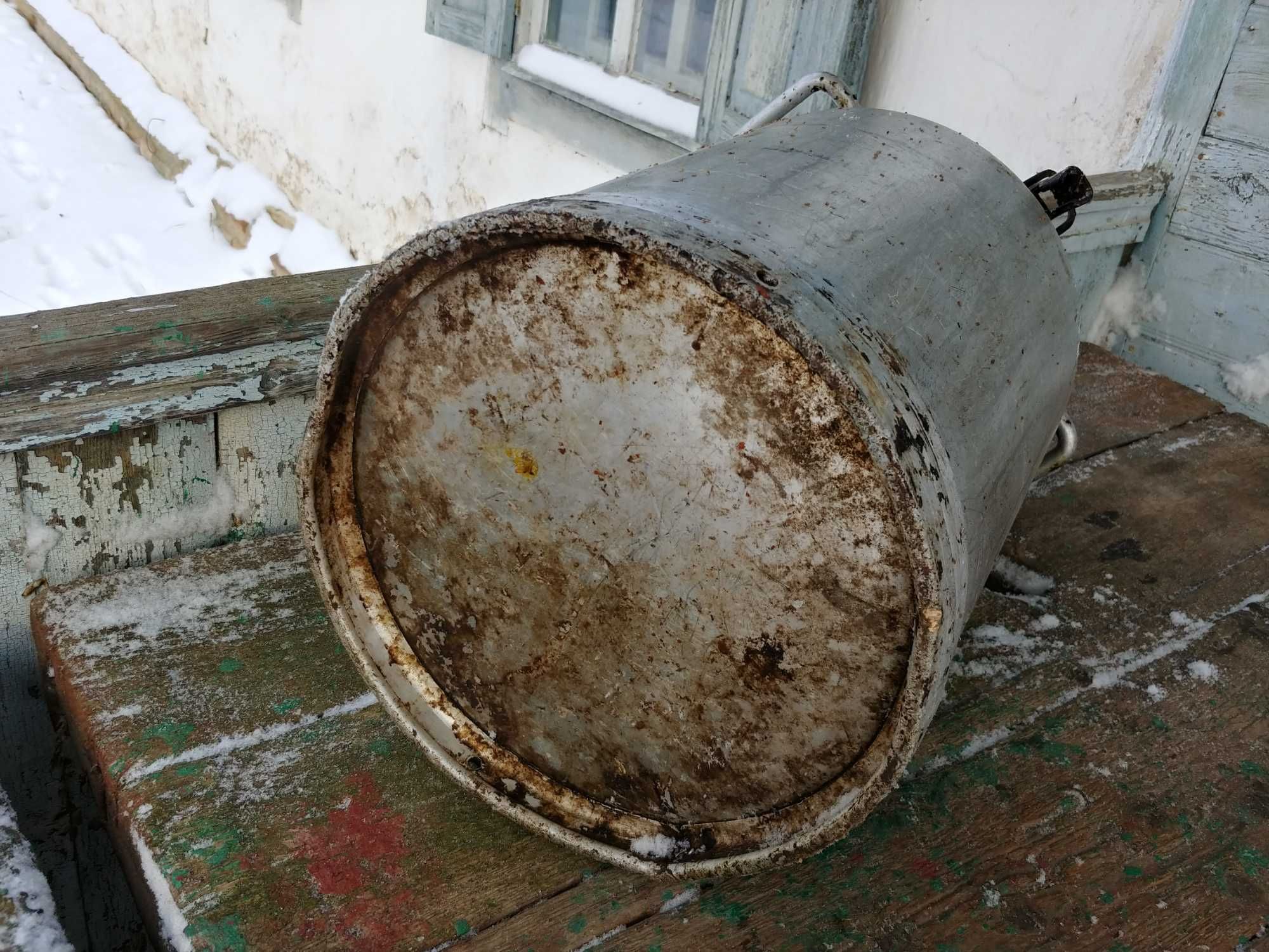 Бідон алюмінієвій 25 л бидон алюминиевой бочка баддя ёмкость цистерна